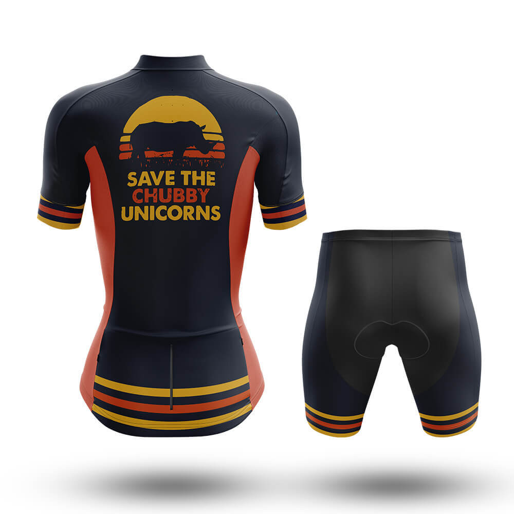 The Chubby Unicorns - Women V3 - Cycling Kit