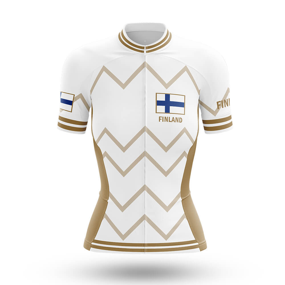 Finland - Women V17 - White - Cycling Kit
