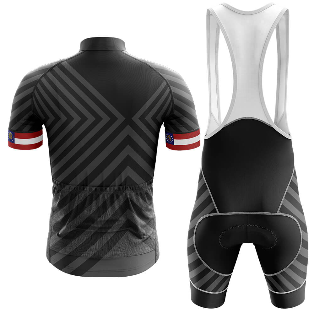 Georgia V13 - Black - Men's Cycling Kit