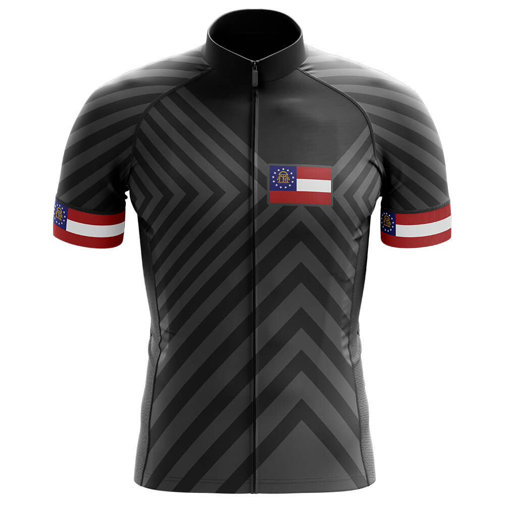 Georgia V13 - Black - Men's Cycling Kit