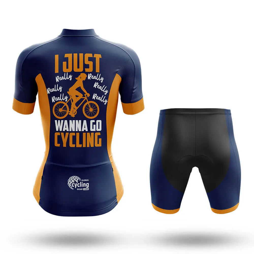 Really Wanna Go - Women- Cycling Kit