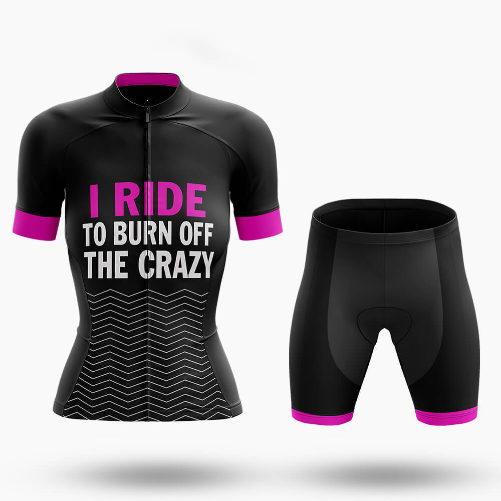 Burn Off Crazy - Women's  Cycling Kit