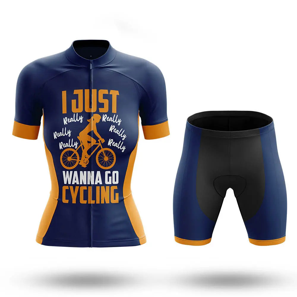 Really Wanna Go - Women- Cycling Kit