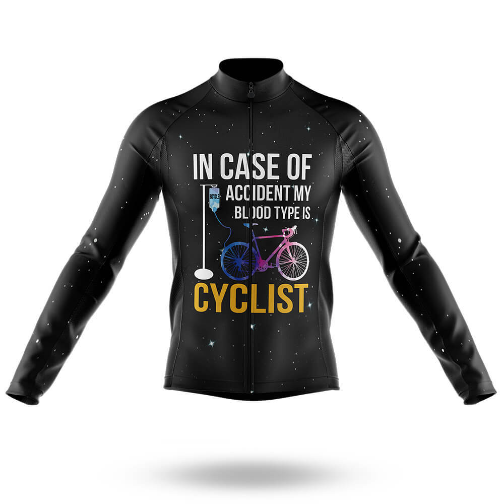 My Blood Type Is Cyclist - Men's Cycling Kit