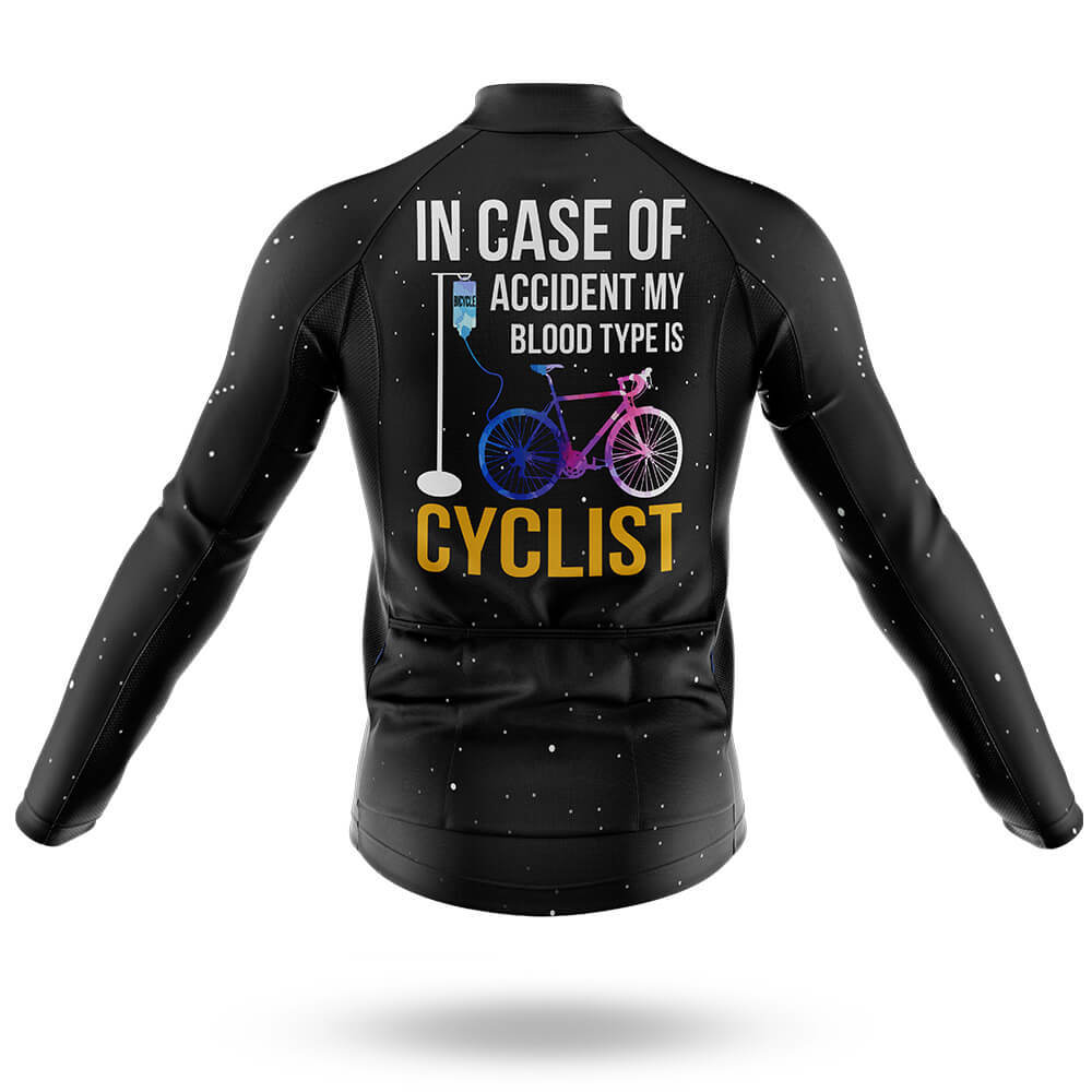 My Blood Type Is Cyclist - Men's Cycling Kit