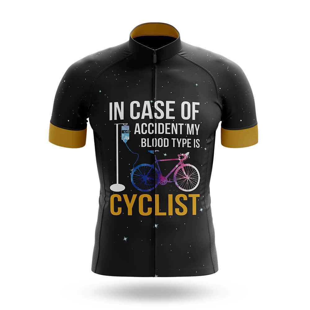 My Blood Type Is Cyclist - Men's Cycling Kit