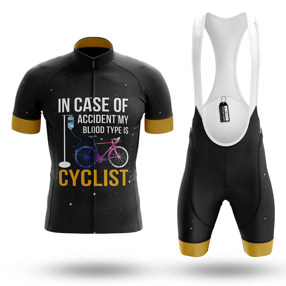 My Blood Type Is Cyclist - Men's Cycling Kit
