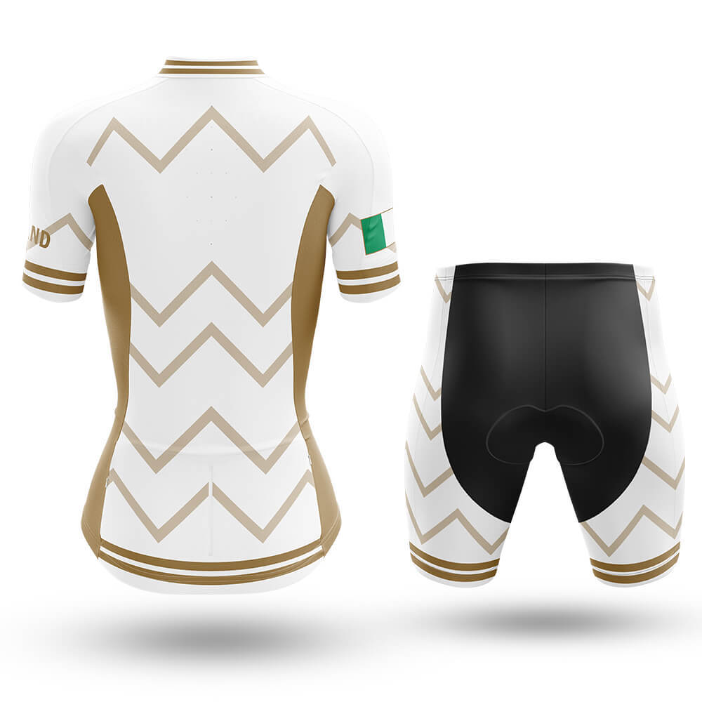 Ireland - Women V17 - White - Cycling Kit