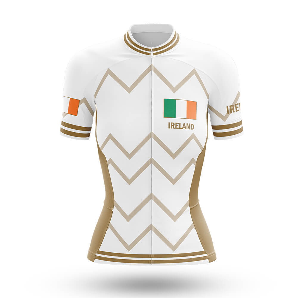 Ireland - Women V17 - White - Cycling Kit