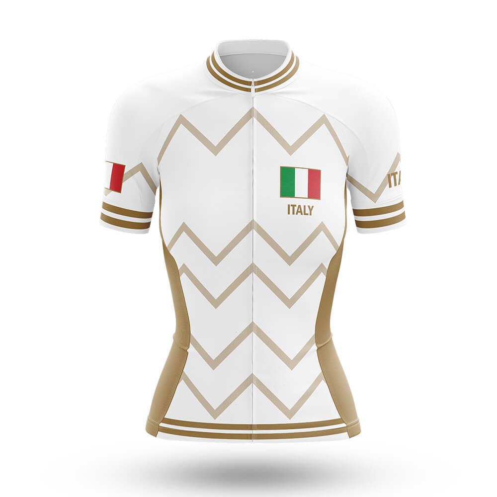 Italy - Women V17 - White - Cycling Kit