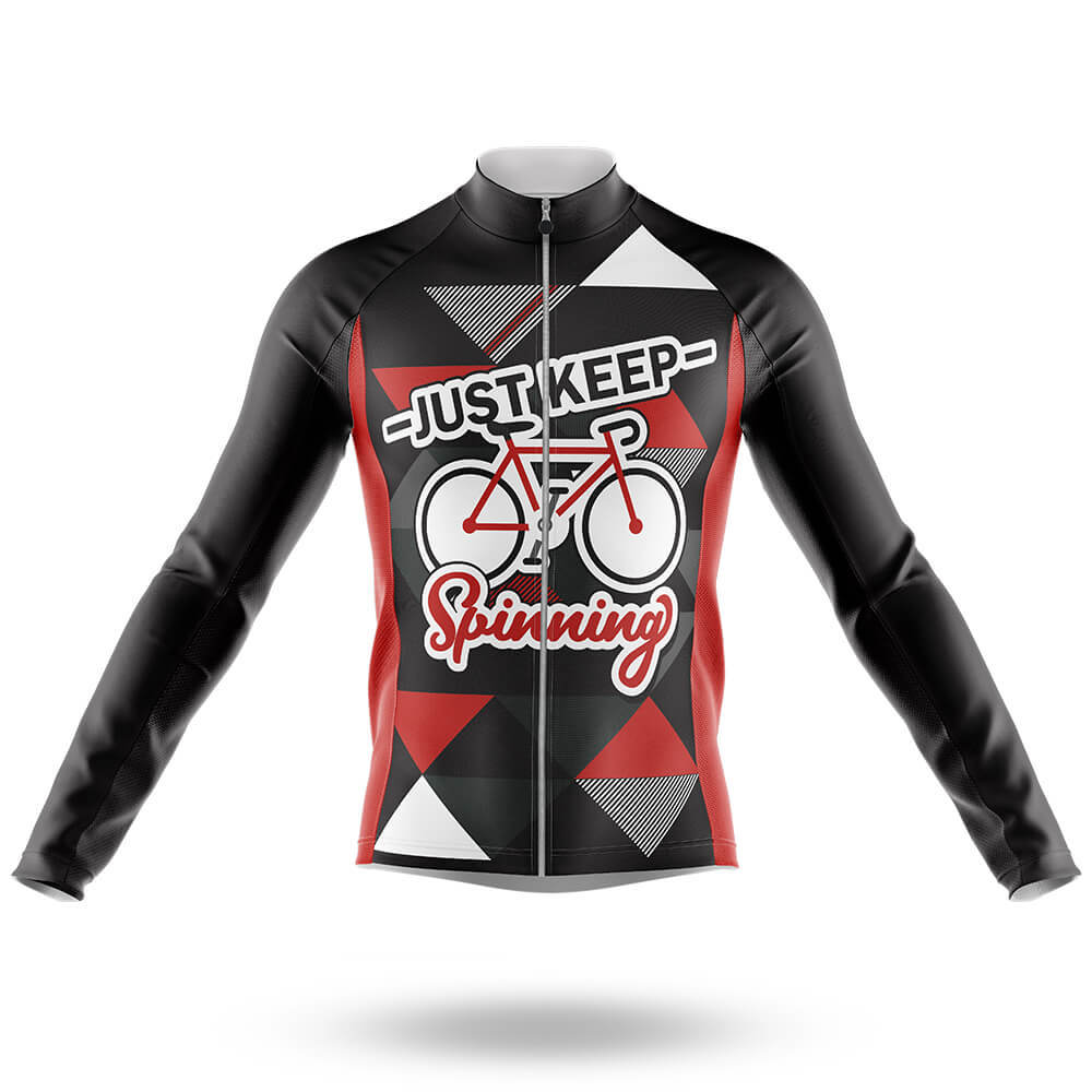 Just Keep Spinning - Men's Cycling Kit