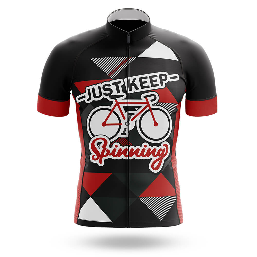 Just Keep Spinning - Men's Cycling Kit