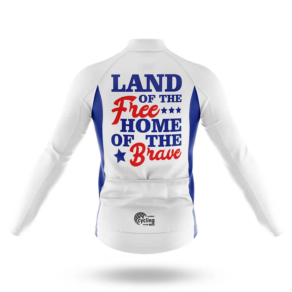 Land Of The Free American - Men's Cycling Kit