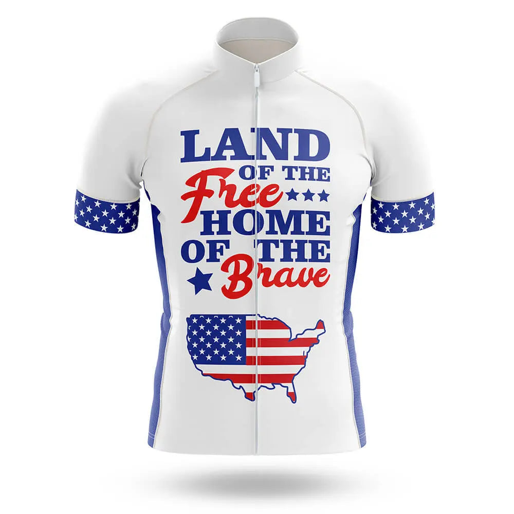Land Of The Free American - Men's Cycling Kit