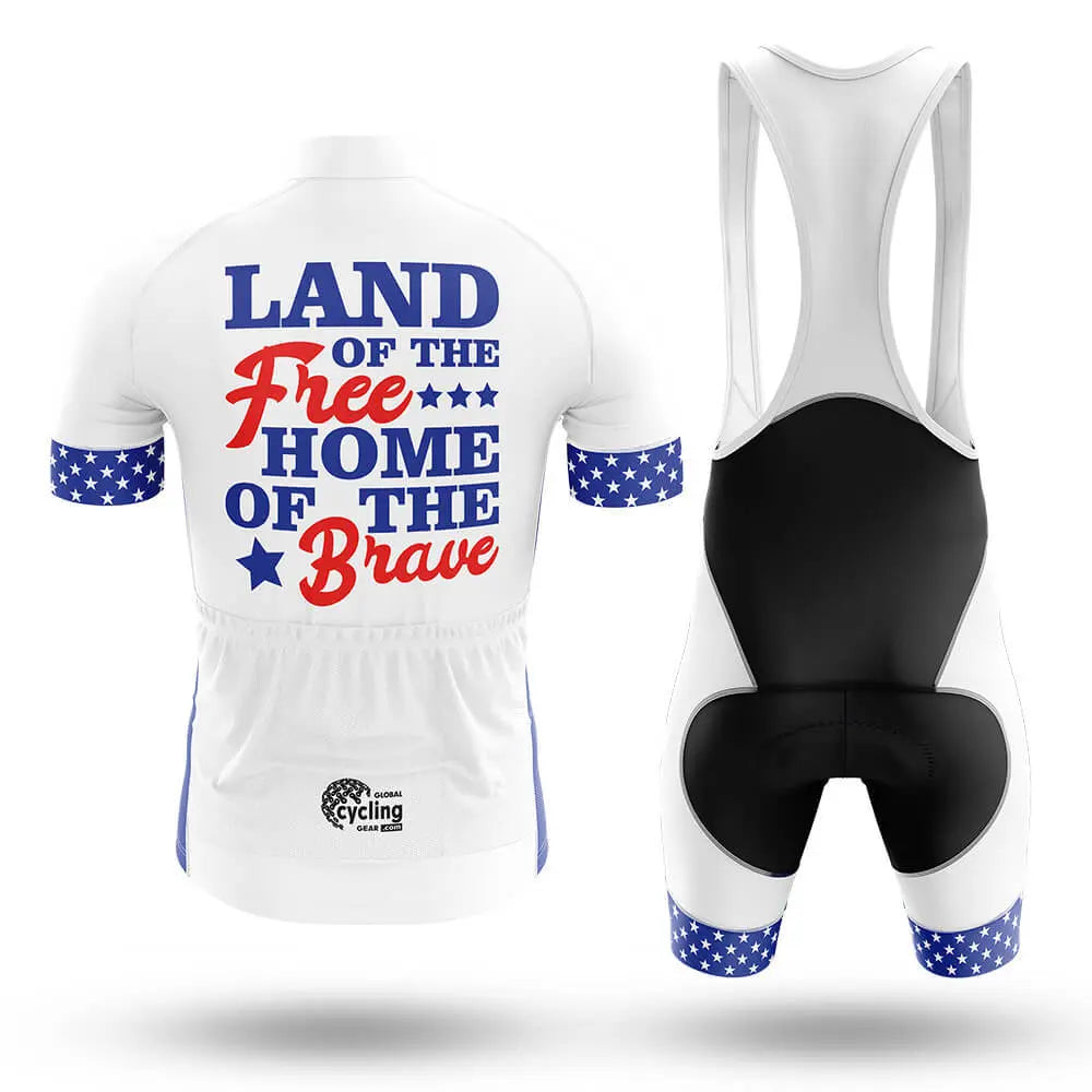 Land Of The Free American - Men's Cycling Kit