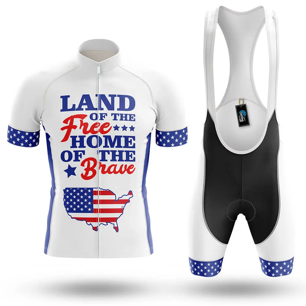 Land Of The Free American - Men's Cycling Kit