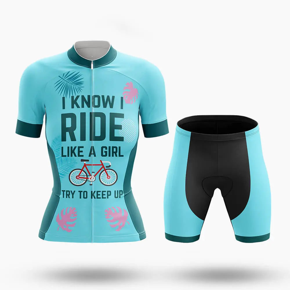 Like A Girl V3 - Women's  Cycling Kit