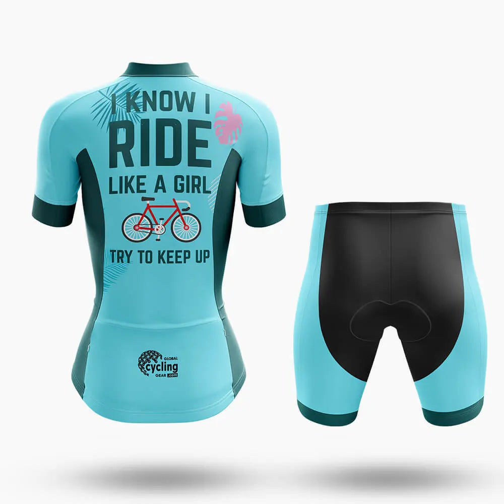 Like A Girl V3 - Women's  Cycling Kit