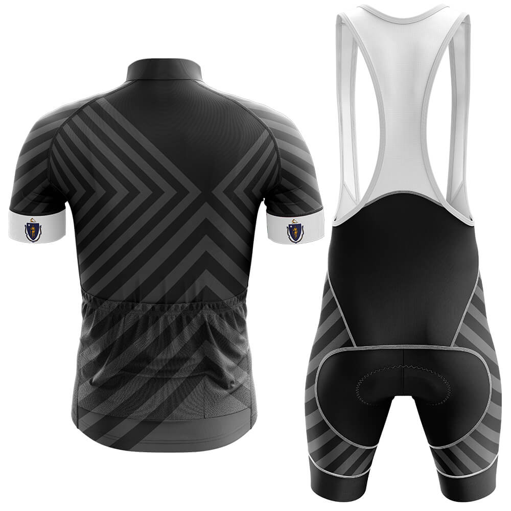 Massachusetts V13 - Black - Men's Cycling Kit