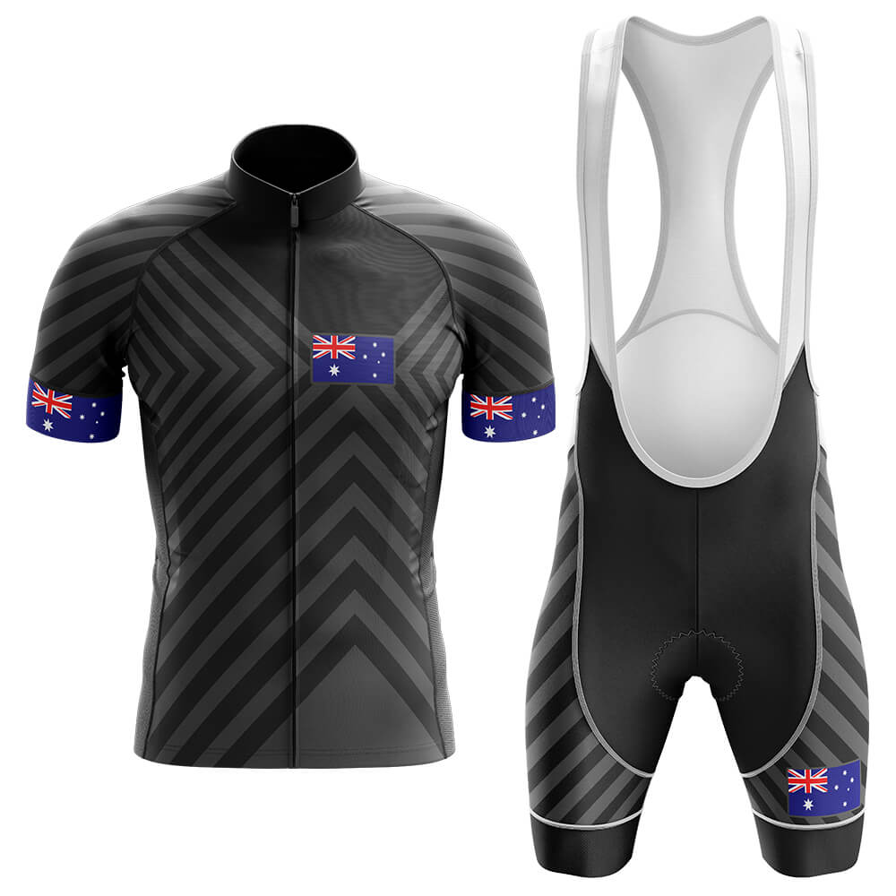 Australia V13 - Black - Men's Cycling Kit