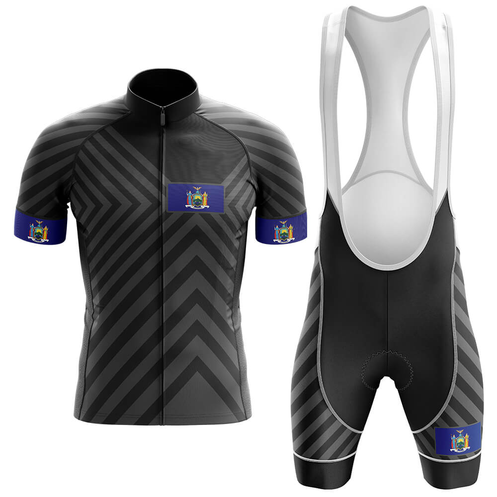 New York V13 - Black - Men's Cycling Kit