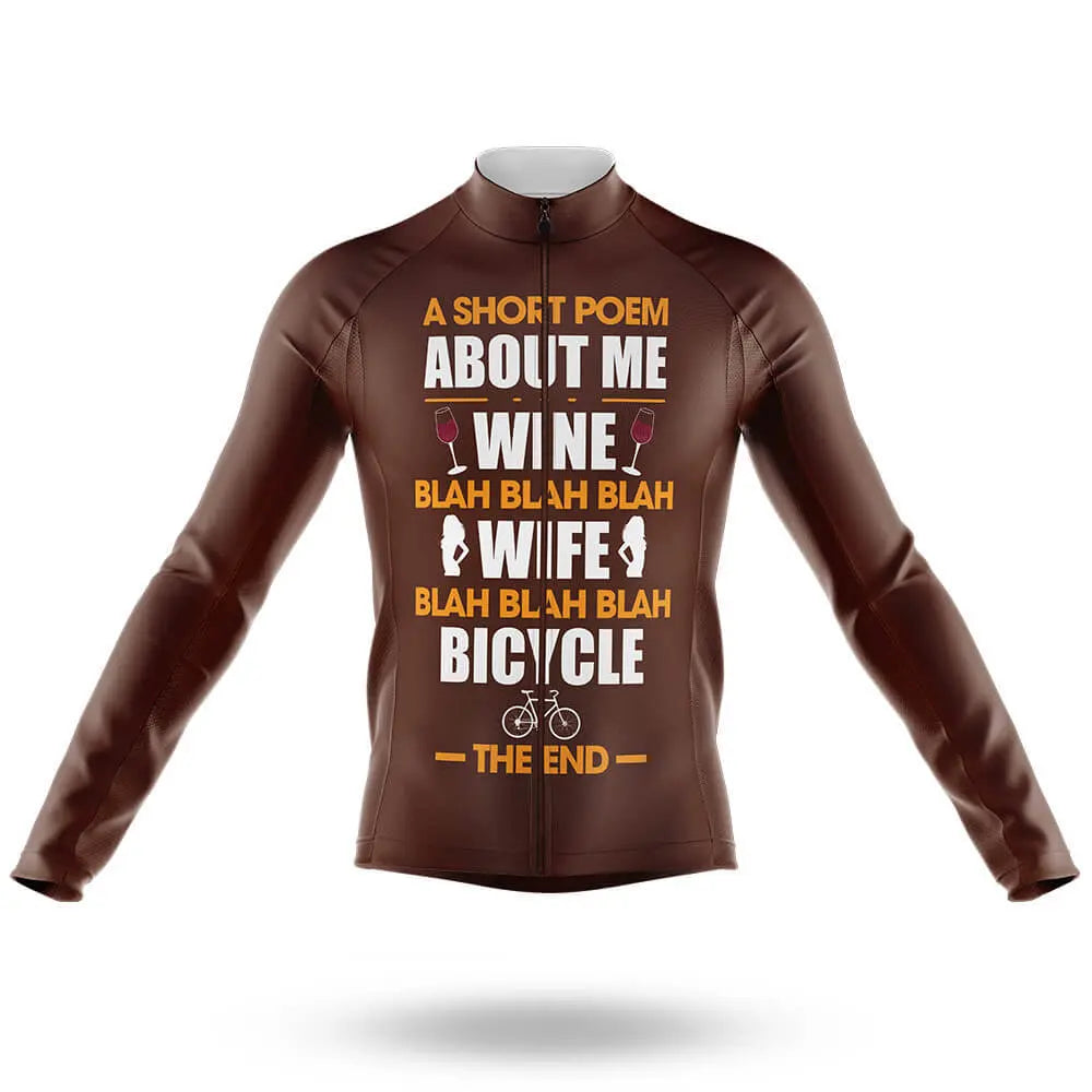 Bicycle Poem - Men's Cycling Kit
