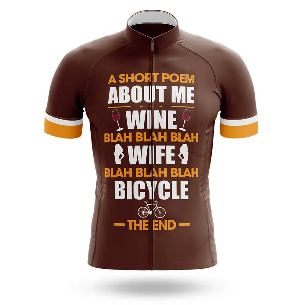 Bicycle Poem - Men's Cycling Kit