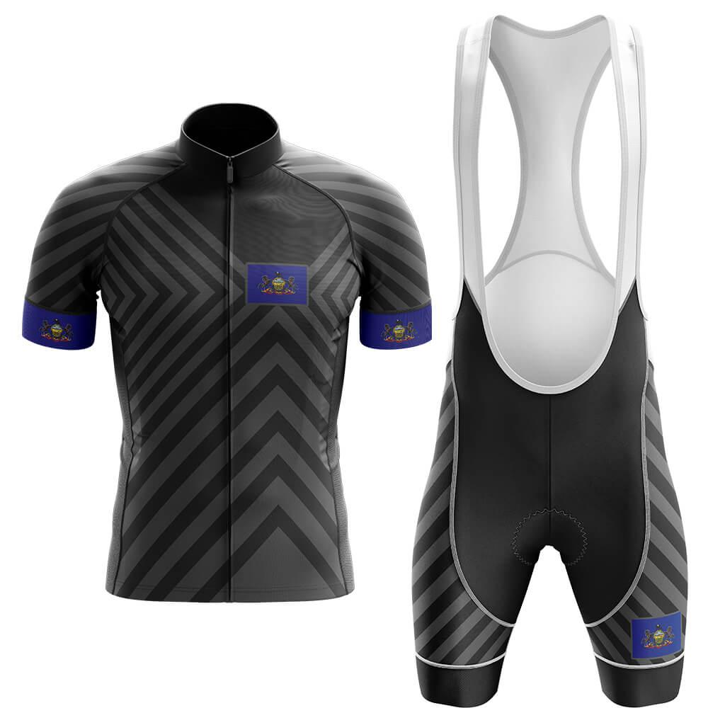 Pennsylvania V13 - Black - Men's Cycling Kit