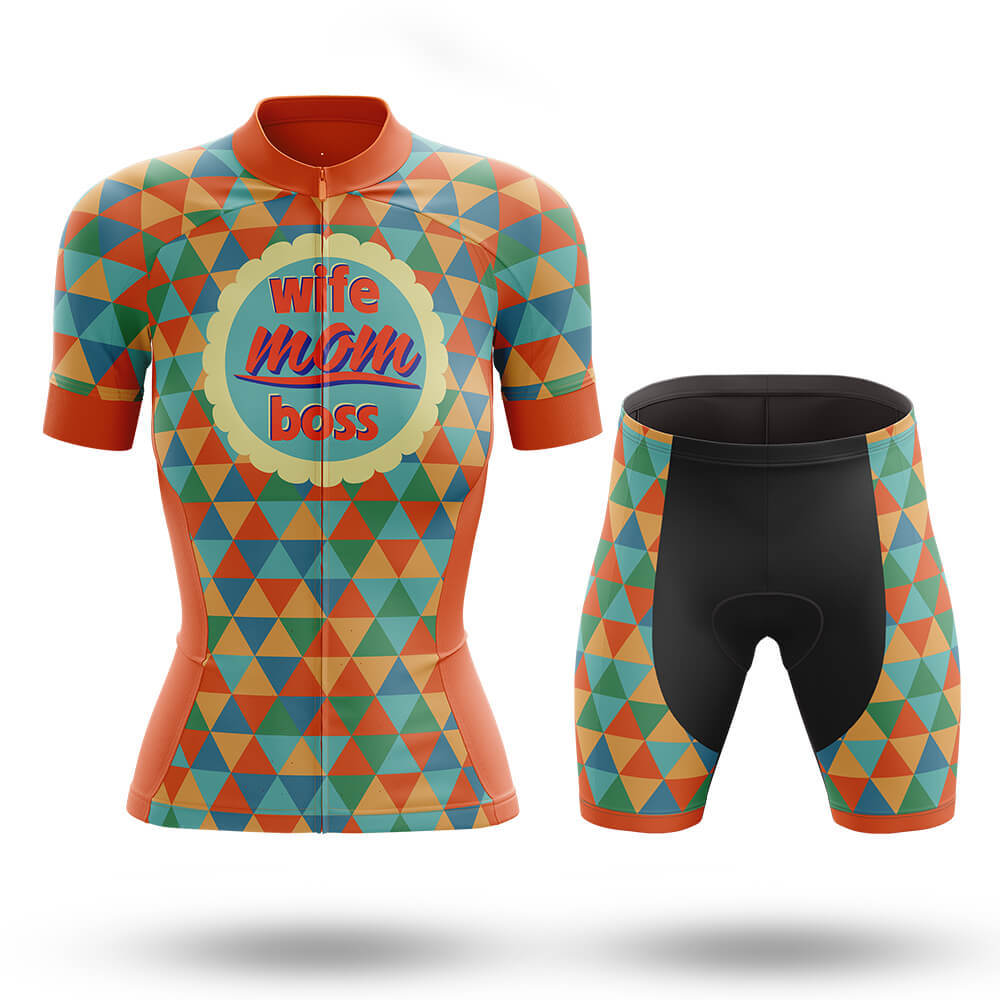 Wife Mom Boss - Cycling Kit