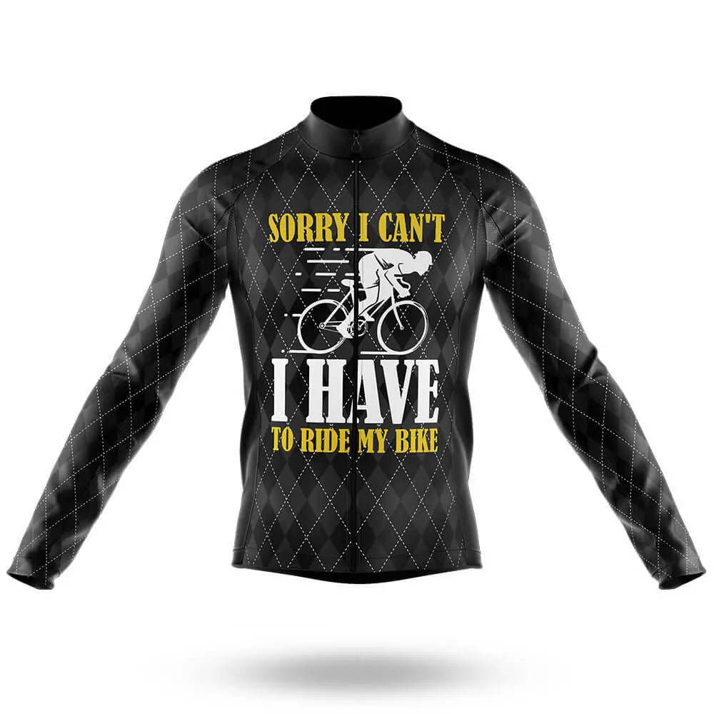 Sorry I Can't - Men's Cycling Kit