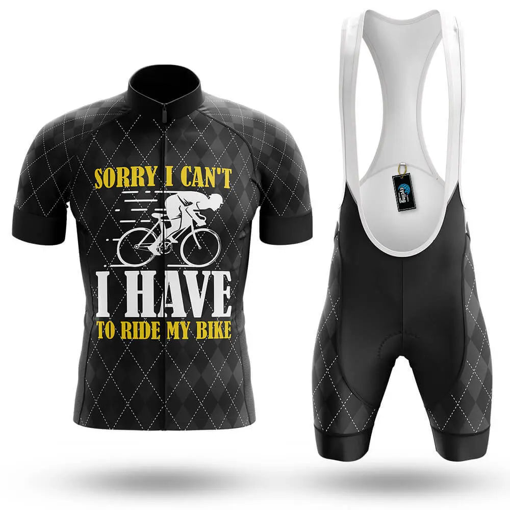 Sorry I Can't - Men's Cycling Kit