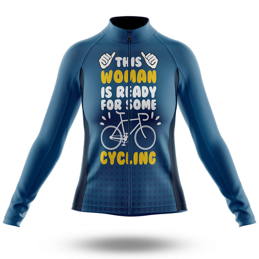 This Woman Loves Cycling - Women's  Cycling Kit