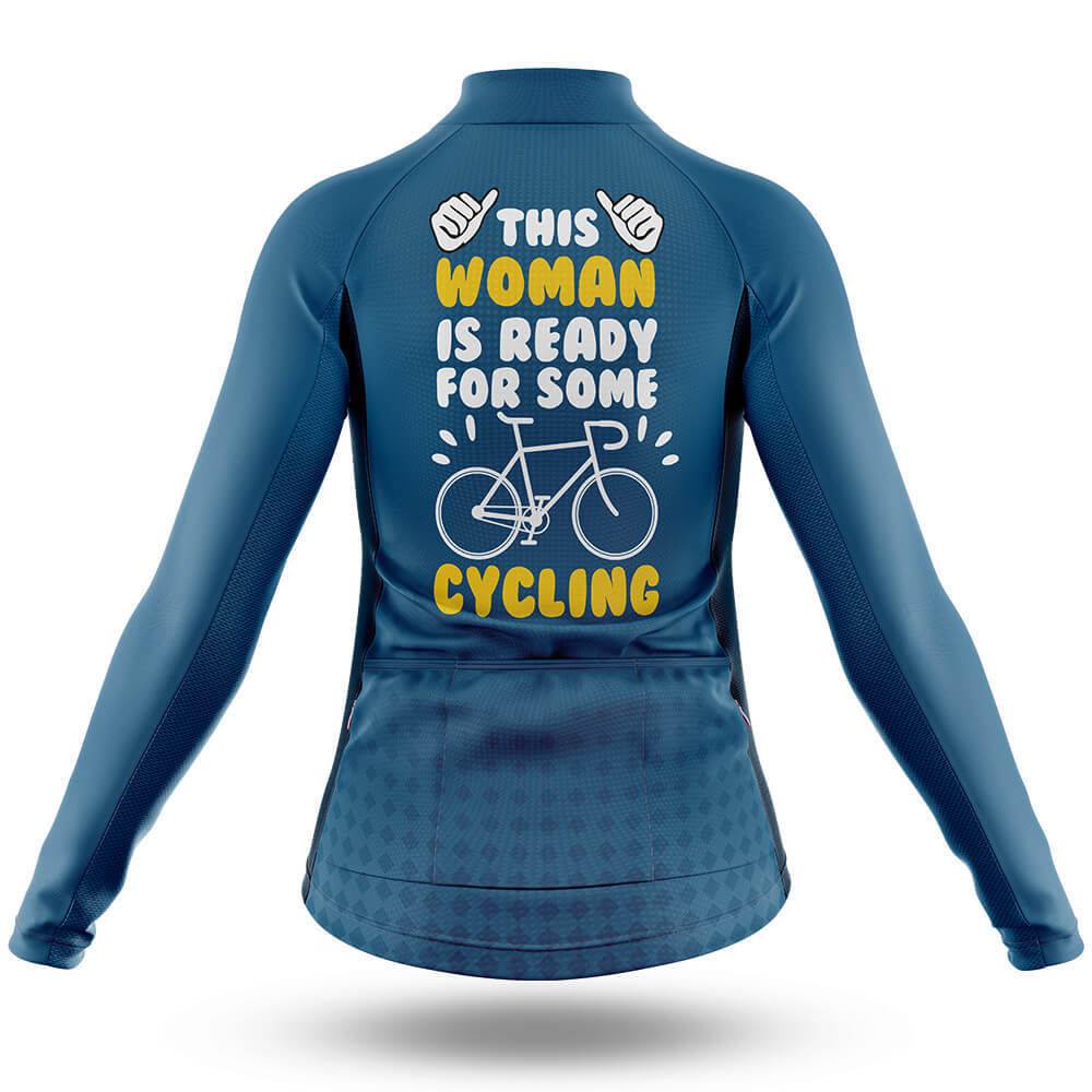 This Woman Loves Cycling - Women's  Cycling Kit
