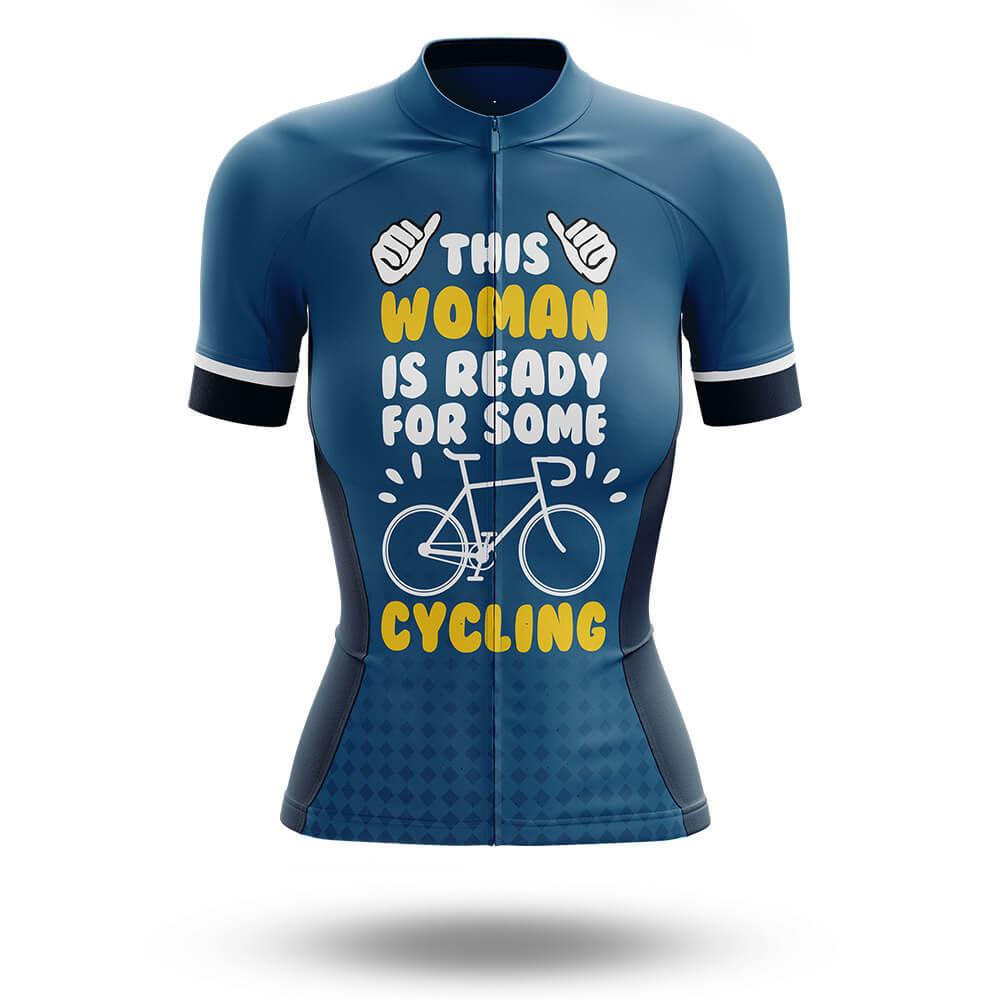 This Woman Loves Cycling - Women's  Cycling Kit