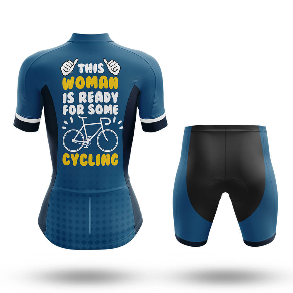 This Woman Loves Cycling - Women's  Cycling Kit