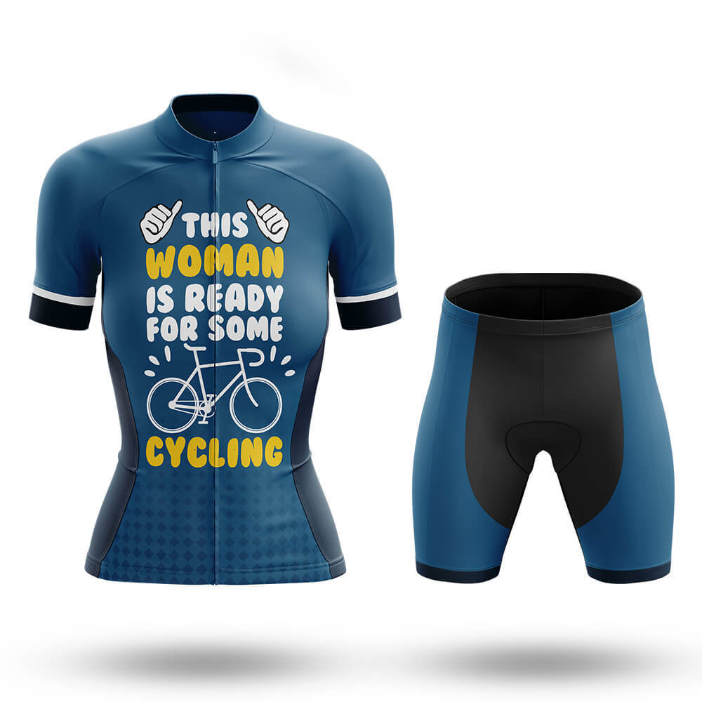 This Woman Loves Cycling - Women's  Cycling Kit