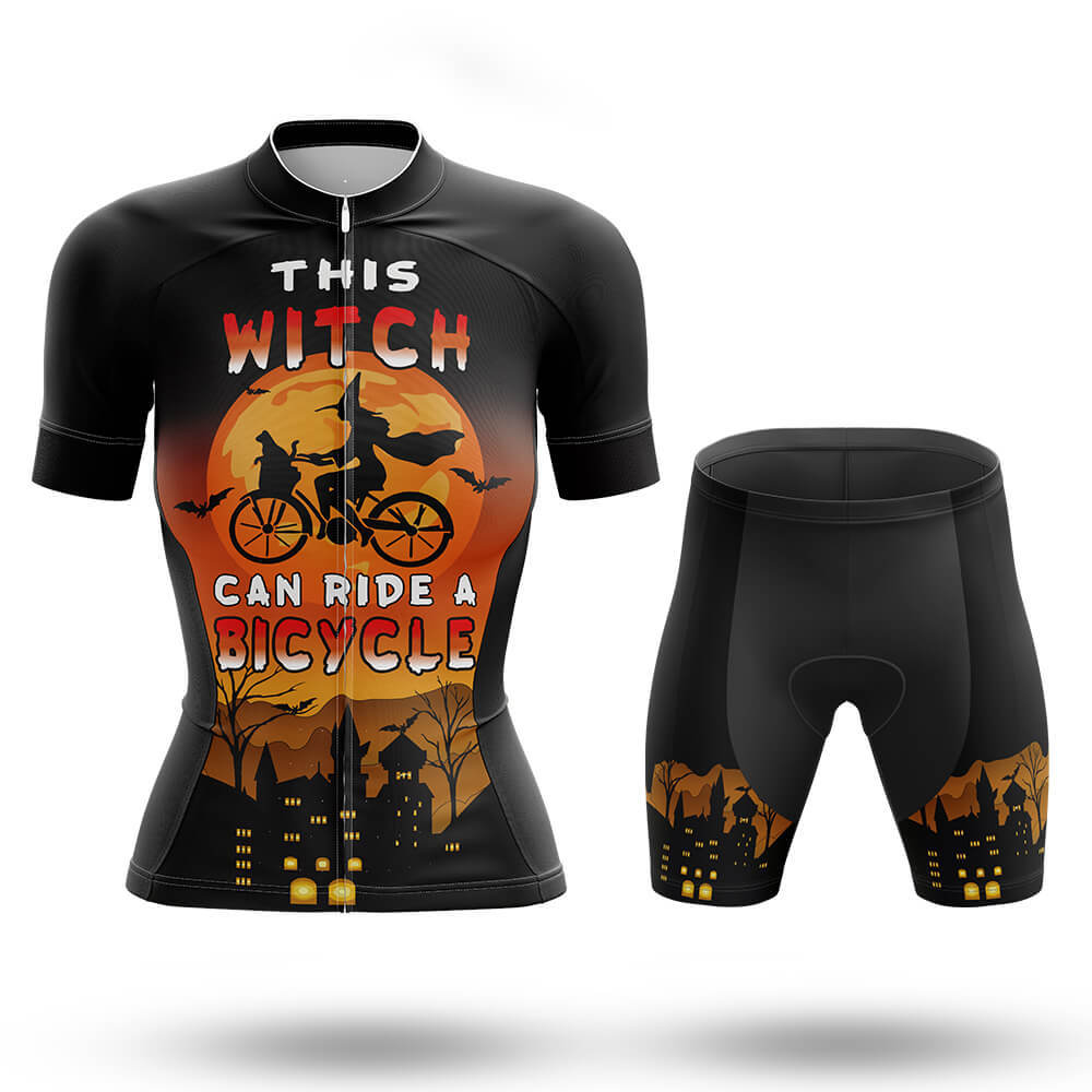This Witch Can Ride A Bicycle - Women - Cycling Kit