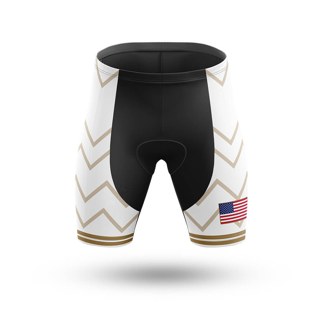 USA - Women V17 - White - Cycling Kit