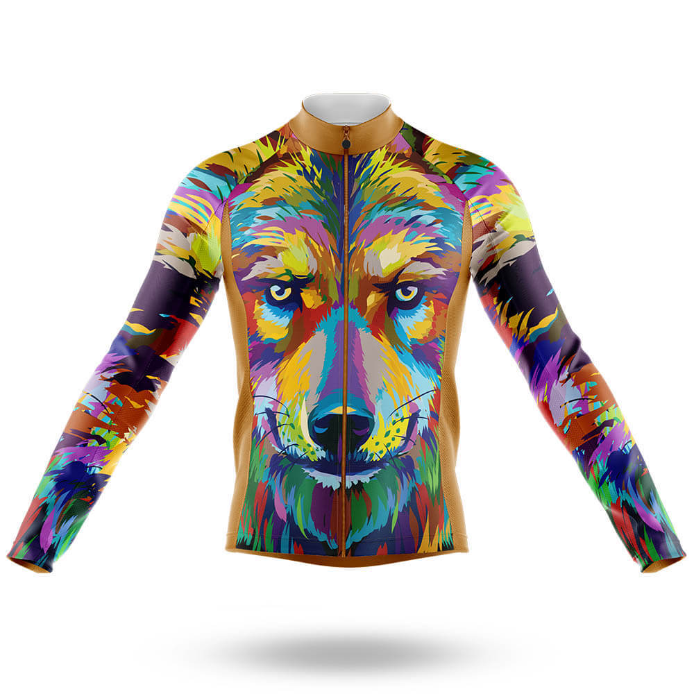 Colorful Wolf - Men's Cycling Kit