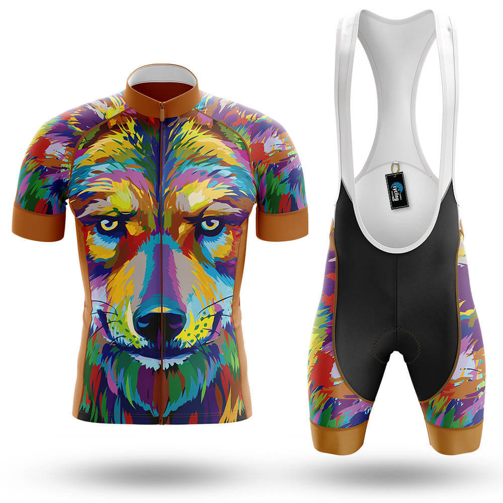 Colorful Wolf - Men's Cycling Kit