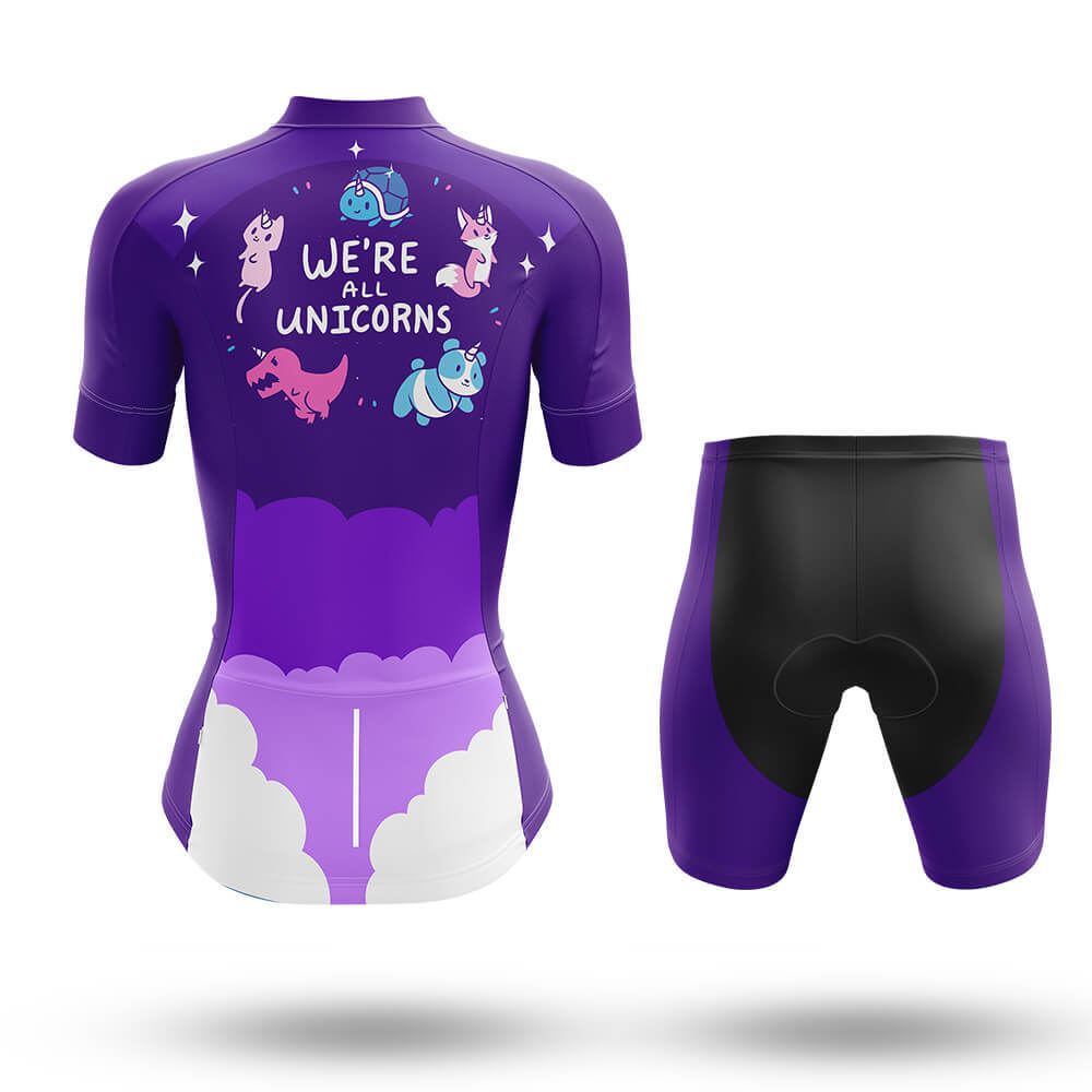 We're All Unicorns - Women - Cycling Kit