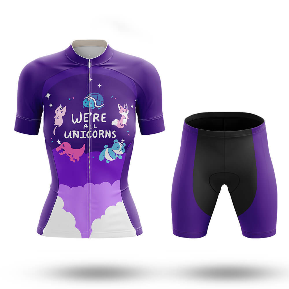We're All Unicorns - Women - Cycling Kit